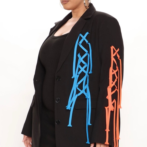 Entangled String Blazer Neon Color Laces - Picture 4 of 7